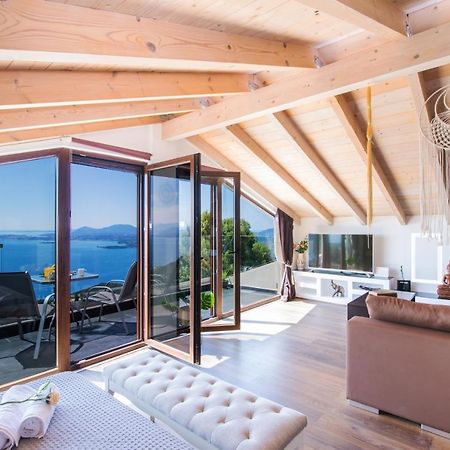 Blue Sky Loft By Corfuescapes Apartment Spartylas Ngoại thất bức ảnh