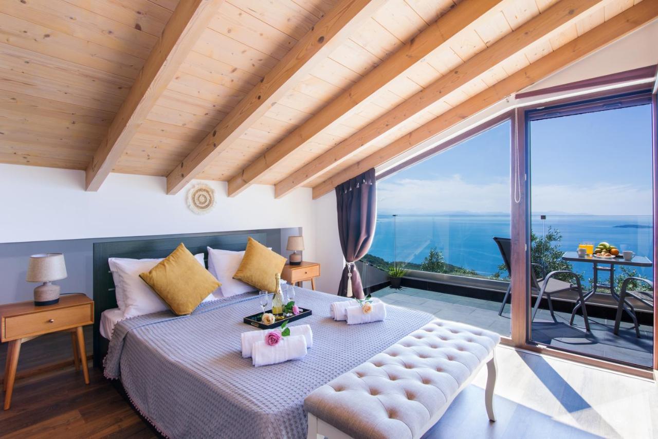 Blue Sky Loft By Corfuescapes Apartment Spartylas Ngoại thất bức ảnh